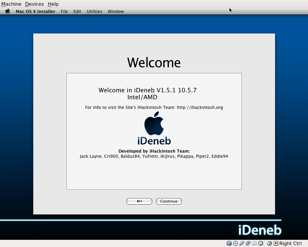 install os x virtualbox