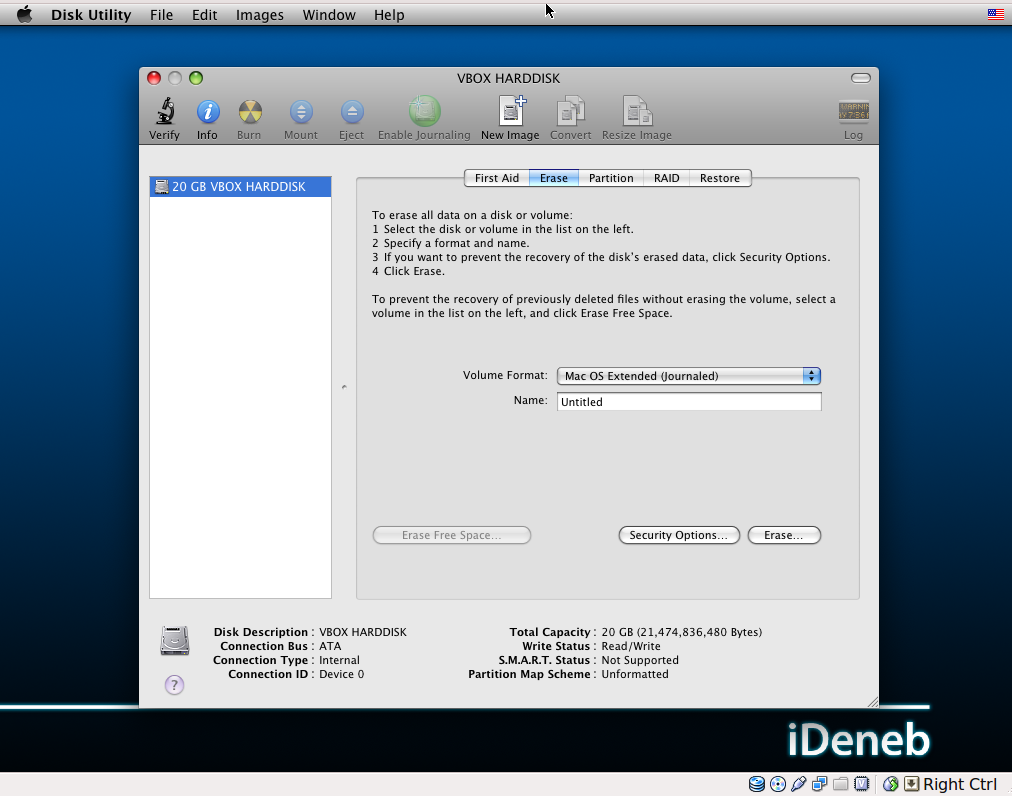 Install Ideneb 1.3 From Usb